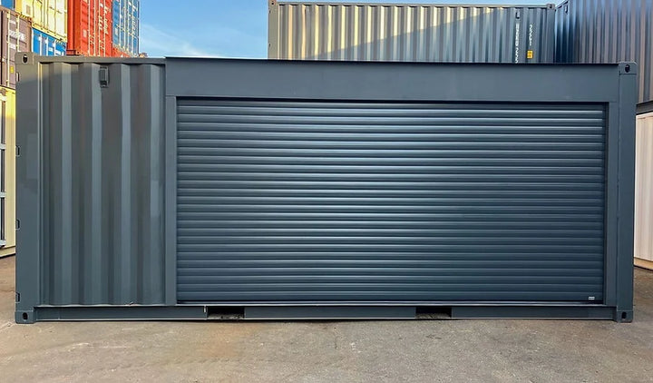 20-Foot Shipping Container with Roller Shutter – Practical, Durable and Versatile
